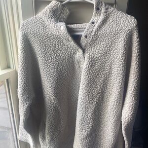 Aerie Sherpa pullover size L